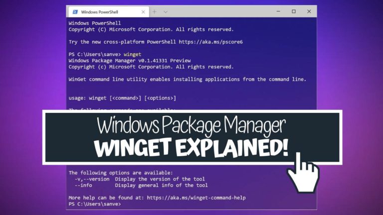 Windows Package Manager Winget Explained